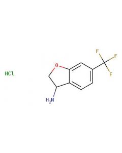 Astatech 6-(TRIFLUOROMETHYL)-2,3-DIHYDRO-1-BENZOFURAN-3-AMINE HYDROCHLORIDE, 95.00% Purity, 0.25G